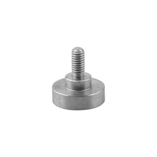 Punta plana para calibre de grosor, punta de contacto, rosca M2.5, acero inoxidable, para herramientas de calibre de altura y profundidad (D10xL5)