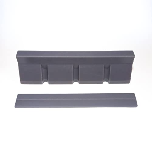 FLVFF Barreira de Jersey Fingerboard e Bloco de Estacionamento Cinza Resina (JBRG) (Cinza)