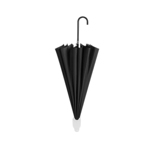 Parapluie droit haut de gamme à 16 os pour une protection élégante sous la pluie