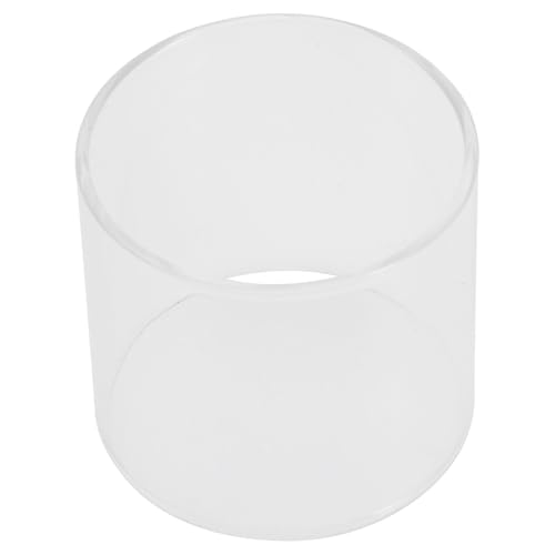 Alipis Pantalla de Lámpara Cilíndrica de Cristal para Camping, Cubierta Protectora Resistente a Alta Temperatura para Luces de Gas y Carpa, Repuesto para Lámparas Pequeñas de Exterior