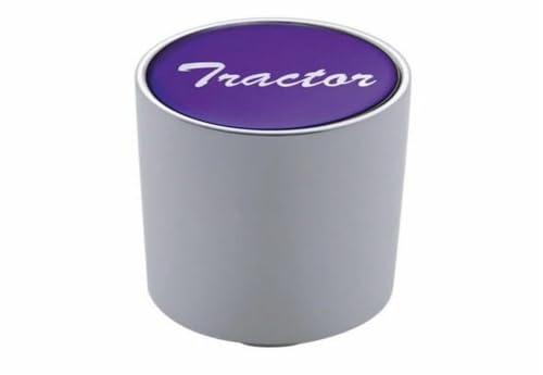 UNITED PACIFIC 23727 Air Brake Valve Control Knob, Tractor 3", Purple Glossy Sticker