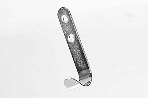25mm Chrome Tube|Pipe Clothes Garment Dress Hanging Rail Dry Cleaners Wardrobe (Vertical Panel Support)