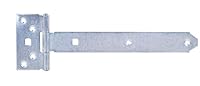 Alberts 310660 Kreuzgehänge | mit verpresstem Stift | galvanisch verzinkt, dickschichtpassiviert | Band 242 x 34 mm | Scharnier 90 x 45 mm