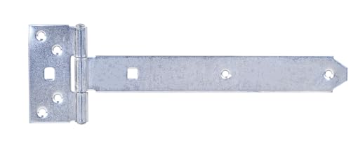 Alberts 310660 Kreuzgehänge | mit verpresstem Stift | galvanisch verzinkt, dickschichtpassiviert | Band 242 x 34 mm | Scharnier 90 x 45 mm