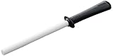 Kyocera Ceramic Sharpener, Knife Sharpener, Manual Knife Sharpener (Stainless Steel, Titanium, Steel), For Gardening, Cutlery, Scissors, Sickle, Fine Ceramic Whetstone, Sharpener CS-10-N