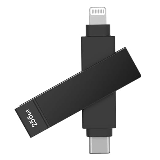 256GB Dual USB Flash Drive for iPhone