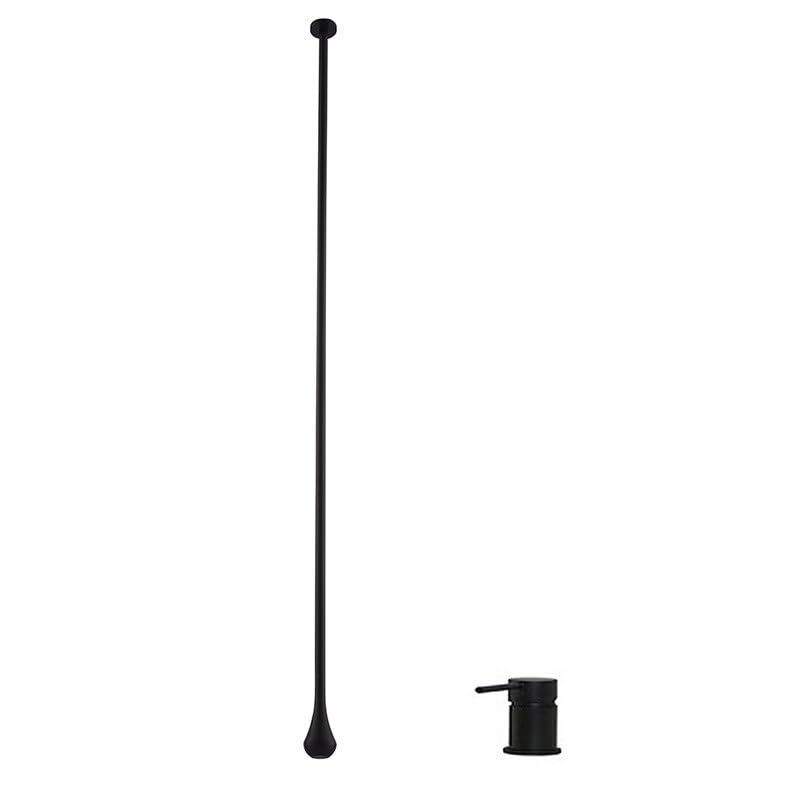 Robinet de plafond mitigeur chaud et froid long bec pour baignoire et vasque