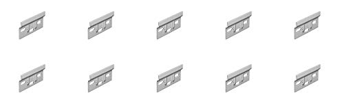 Cocina armario para colgar soportes para montaje en pared colgador de armarios placa 63 mm