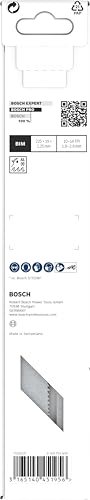 Image of Bosch Professional Reciprocating Saw Blades, For Metal, S1125 Vf, Blade Length 225mm, Medium To Thick Sheet Metal, Thin-Walled And Thick-Walled Pipe /Profile, Demolition Work In Metal, Pack Of 5