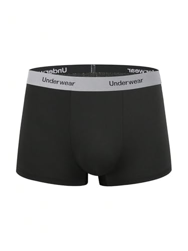 SOLY HUX Men's Boxer Briefs 10 Piece Letter Print Soft Comfortable Underwear4