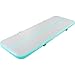 VEVOR Gymnastics Air Mat, 4 inch Thickness Inflatable Track with Electric Pump, Training Mats for Home Use/Gym/Yoga/Cheerleading/Beach/Park/Water,10 ft, Mint Green