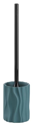 kela WC-Garnitur - Petrol - Schwarz - H 43 cm - Polyresin