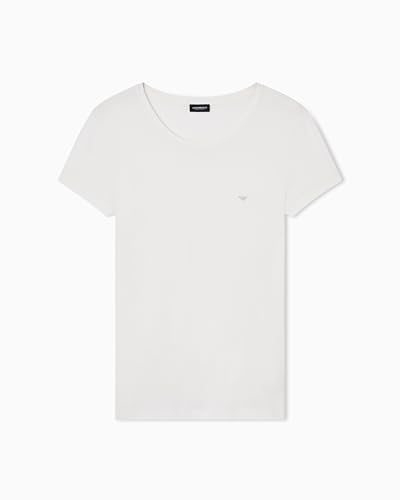 T-Shirt Femme Emporio Armani Col V mode urbaine et tendance