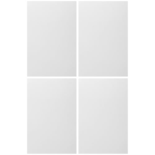 Plaque aluminium sublimation 30x20 cm lot de 4 pour signalisation
