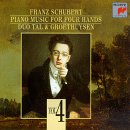 Piano Music for Four Hands 4 [Audio CD] Schubert and Duo Tal & Groethuysen