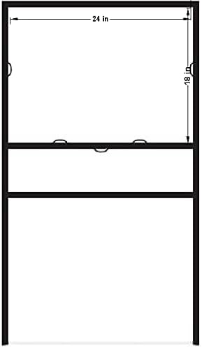 Yard Signs, 5 Pack H-Frame Sign Holders (Slide-in), Angle Iron Frame 42In Tall 18In Wide, Holding Sign Panel 18x24 Inch and Rider 6x24 Inch, Sign Not Included, Ship Same Day (5AngelFrame)