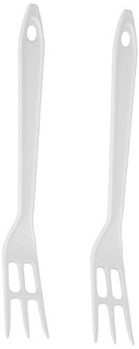 Hutzler Waffle Fork, 11', White