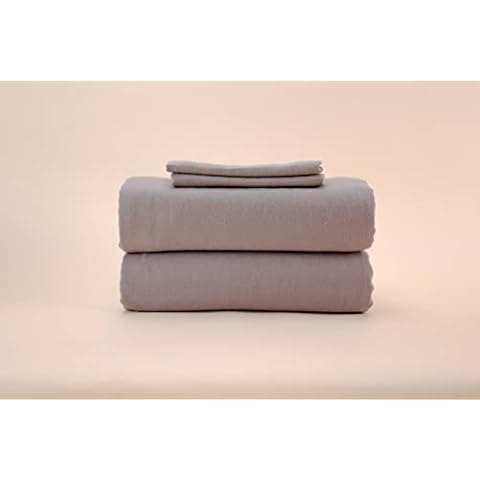 Sheets & Giggles Flannel Sheets - Eucalyptus Lyocell and Organic Cotton Blend Flannel Knit Sheets. They’re Soft, Warm, Cozy, and Planet-Friendly. Full, Graphite Cover