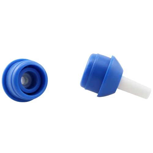 Image of TAODAN 12PCS Manual Solder Sucker Gun Heads Universal Suction Nozzle Vacuum Desoldering Pump Welding Suction Cup Remover for 13-inch Model DS-017 Circuit Maintenance IC Disassembly Blue Color