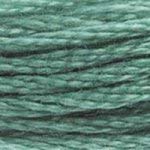 Image of DMC 117-503 Six Stranded Cotton Embroidery Floss, Medium Blue Green, 8.7-Yard