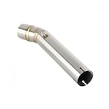 Per durevole: testato per prestazioni costanti. Questo tubo di scarico per moto non arrugginisce se esposto a temperature elevate o acqua piovana.