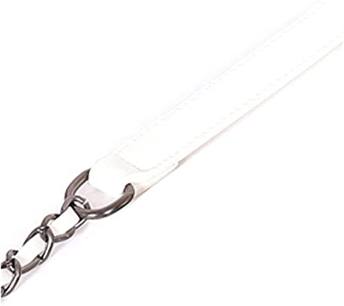Handväska band, Dum Svart vit Pu Läderväska Handtag 100 / 120cm Byte av metall Guld Silverkedja Axel Crossbody Bag Chacepremsor Bag Strap (Färg: H8, Storlek: 100cm) (Color : G7, Size : 100cm)