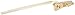Jones Stephens T01035 American Standard 8" Trip Lever, Brass/Polished Brass