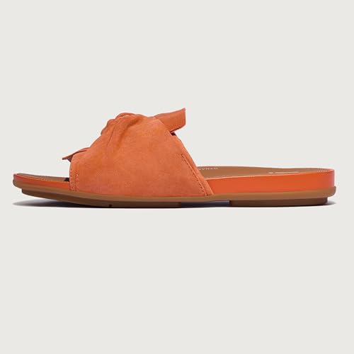 Image of FitFlop Women's Gracie Soft-Twist Leather Slides Wedge Sandal