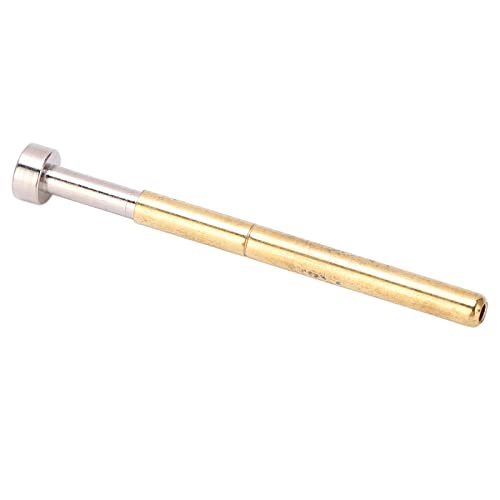 Image of Pogo Pin Flat Head PCB Testing Probes Spring Loaded Brass Material 2.36mm Tube Diameter 34mm Length 100pcs