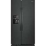 AMANA ASI2175GRB 21 Cu. Ft. Black Side-by-Side Refrigerator