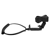 Totority Ergonomische Mikrofonhalterung für Außenbereich mit Verstellbarer Klemme bis 4cm Kunststoff und Metall Minimiert Vibration und Windgeräusche für Live Streaming und Bühne