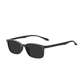 oriopxic Oval Frame Polarized Nearsighted Glasses -1.50 Outdoor Myopia Distance Glasses Driving Shortsighted Glasses