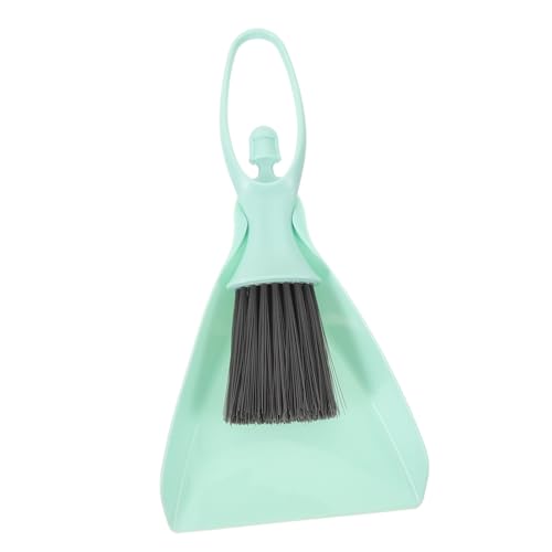 SHINEOFI Pequeño de Escoba y Recogedor de Plástico para Limpieza de Jaulas de Animales Pequeños Herramienta Práctica y Duradera para Conejillos Hamsters y Roedores Accesorio de Suministro