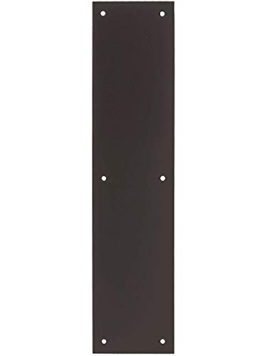 Deltana Pp3515U10B 3 1/2-Inch X 15-Inch Solid Brass Push Plate #TOP1
