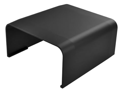 Joint Cover - Electriduct XX-Large Latching Cable Raceway Accessories - 3" x 2" Channel Size - Black