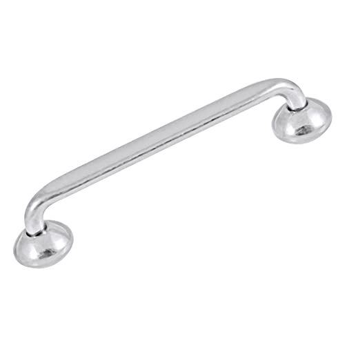 PiercingPoint G23 Grade Titanium 14G (1.6MM) 12MM Length Surface Piercing Bar with Rugby Ball