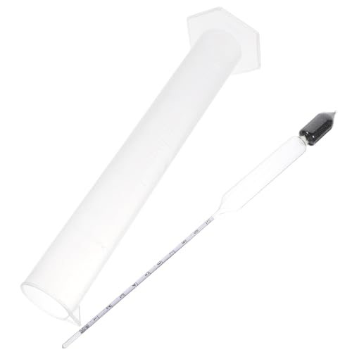 BELLIFFY Glass Maple Syrup Hydrometer Set Maple Syrup Test Cup for Accurate Measurement