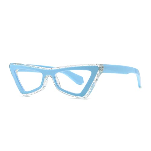 Lunettes anti lumière bleue ordinateur femme TR90 à verres optiques transparents - 4
