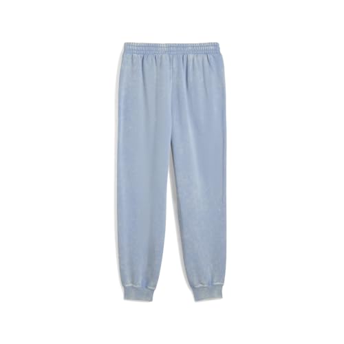 PUMA Mens Elevated Essentials Acid Wash Fleece Sweatpants Casual - Blue2