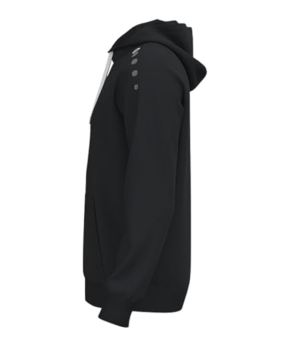 Sweatshirt à capuche JAKO One en coton unisexe noir 3XL