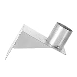 SAFIGLE Metall Wandhalterung für Verkehrsspiegel und Robuste Halterung für Konvexe Weitwinkelspiegel Wetterfest Stabiler Wandmontagebügel für Einfahrt und Parkplatz Langlebige