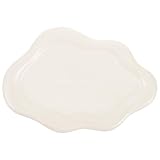 VERDANVERSE セラミック製クラウドジュエリートレイ 不規則な雲形状の収納プレート 多機能ディスプレイトレイ フォト小道具としても活用可能