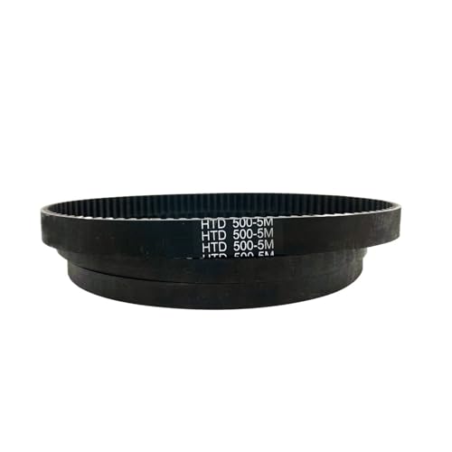 Courroie HTD5M-185 synchrone anti-vibration avec anneau en caoutchouc