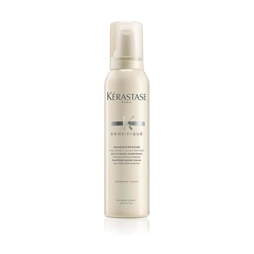 Kérastase, Densifique, Soin Mousse Sans Rinçage, Densifiant & Volume Immédiat, Pour Cheveux Fins & Clairsemés, Densimorphose, 150 ml