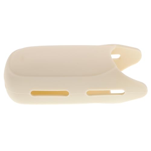 Cubierta de mango para rizador de cabello beige resistente al calor miniatura 1