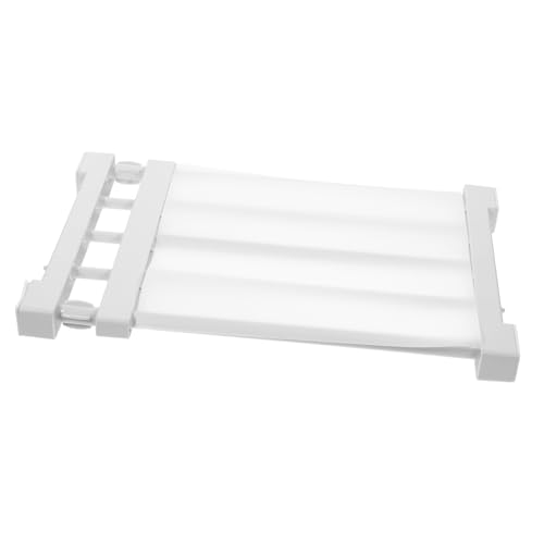 HOOTNEE Adjustable Closet Divider Shelf Expandable Storage Rack for Organizing Cabinets No Punching Required Versatile Tension Shelf for Efficient Space Management