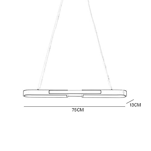 Suspension LED 48W à gradation continue et lustre géométrique variable - 3
