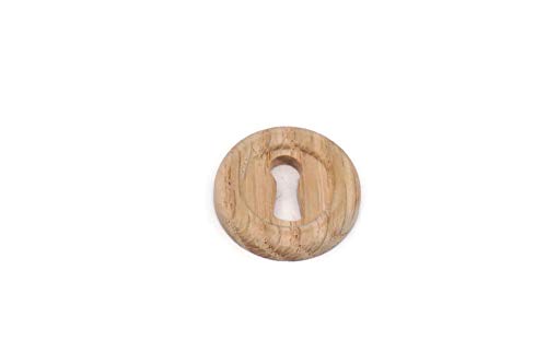 Keyhole Cover Plate Wood Keyhole Cover 1 1/16” Cabinet Keyhole Plate Cover Furniture Lock Cover Escutcheon Keyhole Cover Antique Furniture Locks Oak Wood Chest – Furniture – Cabinet Lock Cover