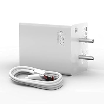 Image of Original 67W SonicCharge Fast Charger with Type C Cable for Redmi Note 12 pro max /Note 11 pro /Note 10 pro /Note 9 / Poco M2 Pro /Note 7 pro /Note 9 Pro /Note 8 Charger (DP84)