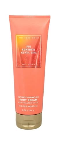 Bath & Body Works Ultimate Hydration Body Cream Gift Set For Women, 8 Fl Oz (Fiji Sunshine Guava-Tini)